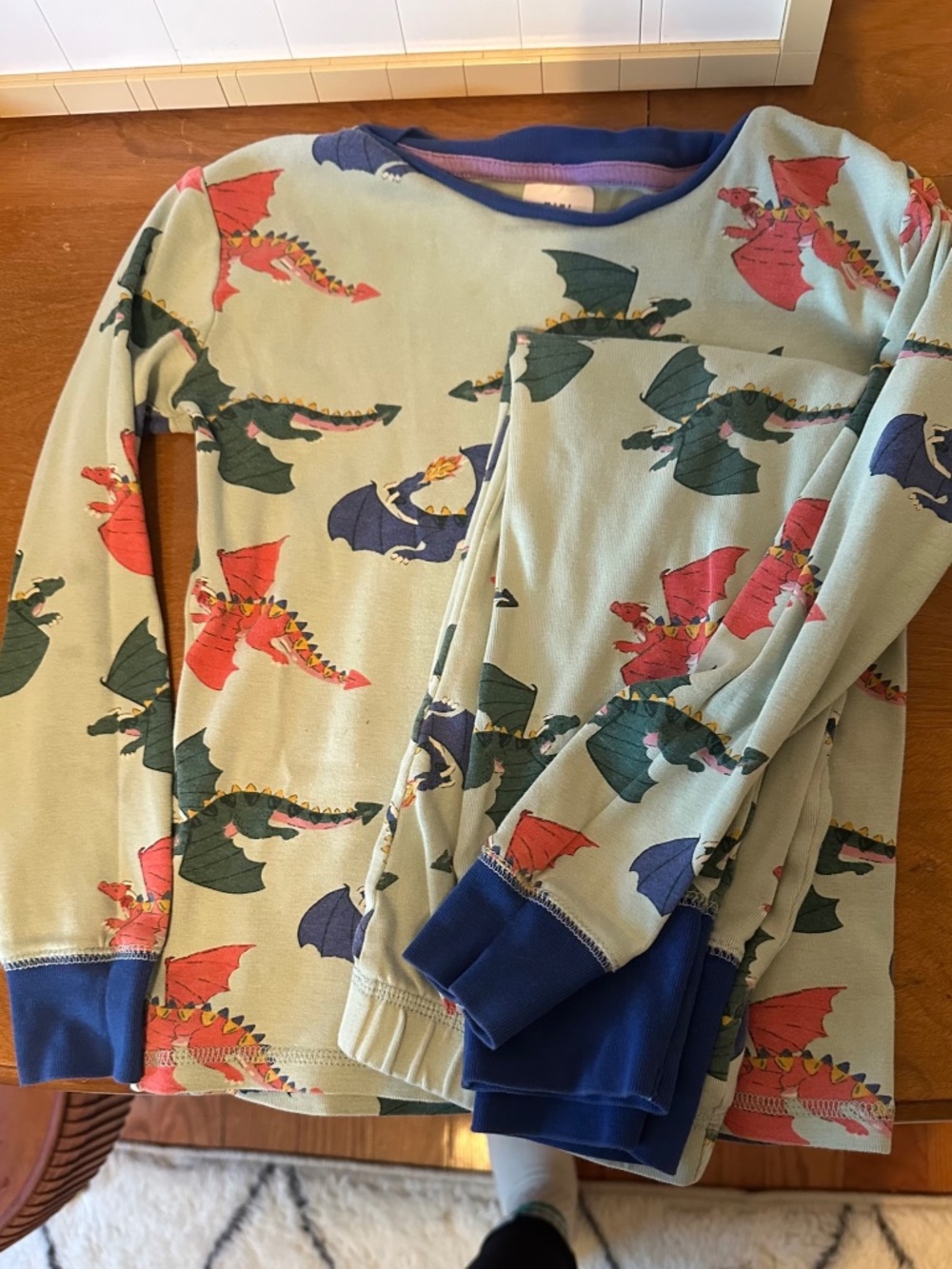 Mini Boden Dragon Pajamas